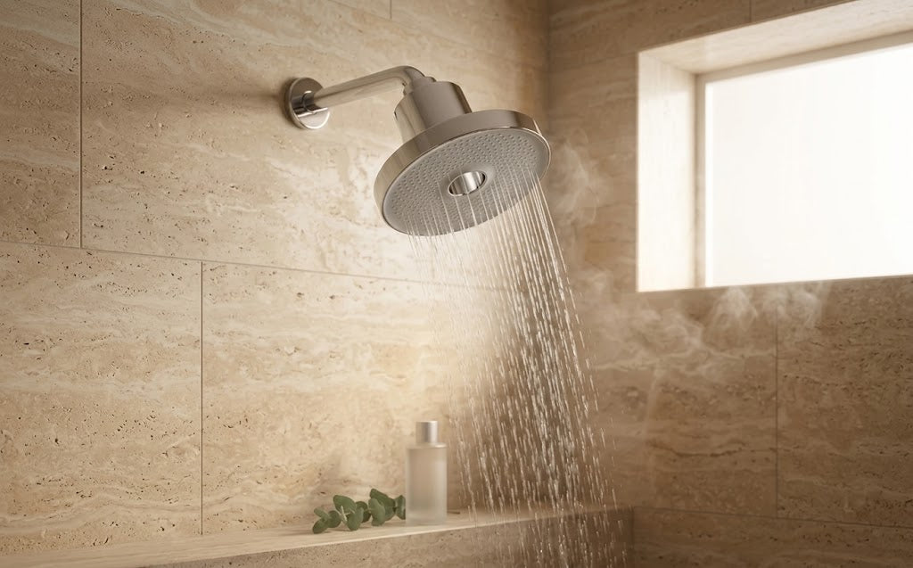 Install and shower